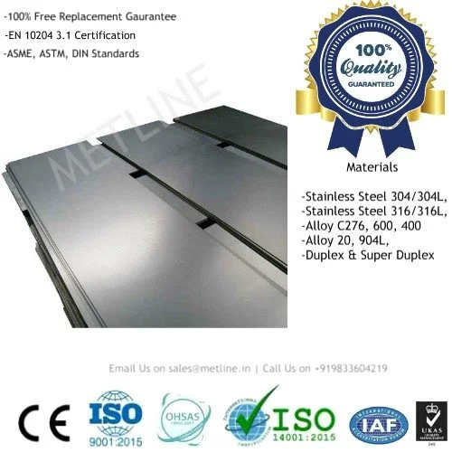 Stainless Steel Sheets Plates & Coils Manufacturers, Suppliers, Factory